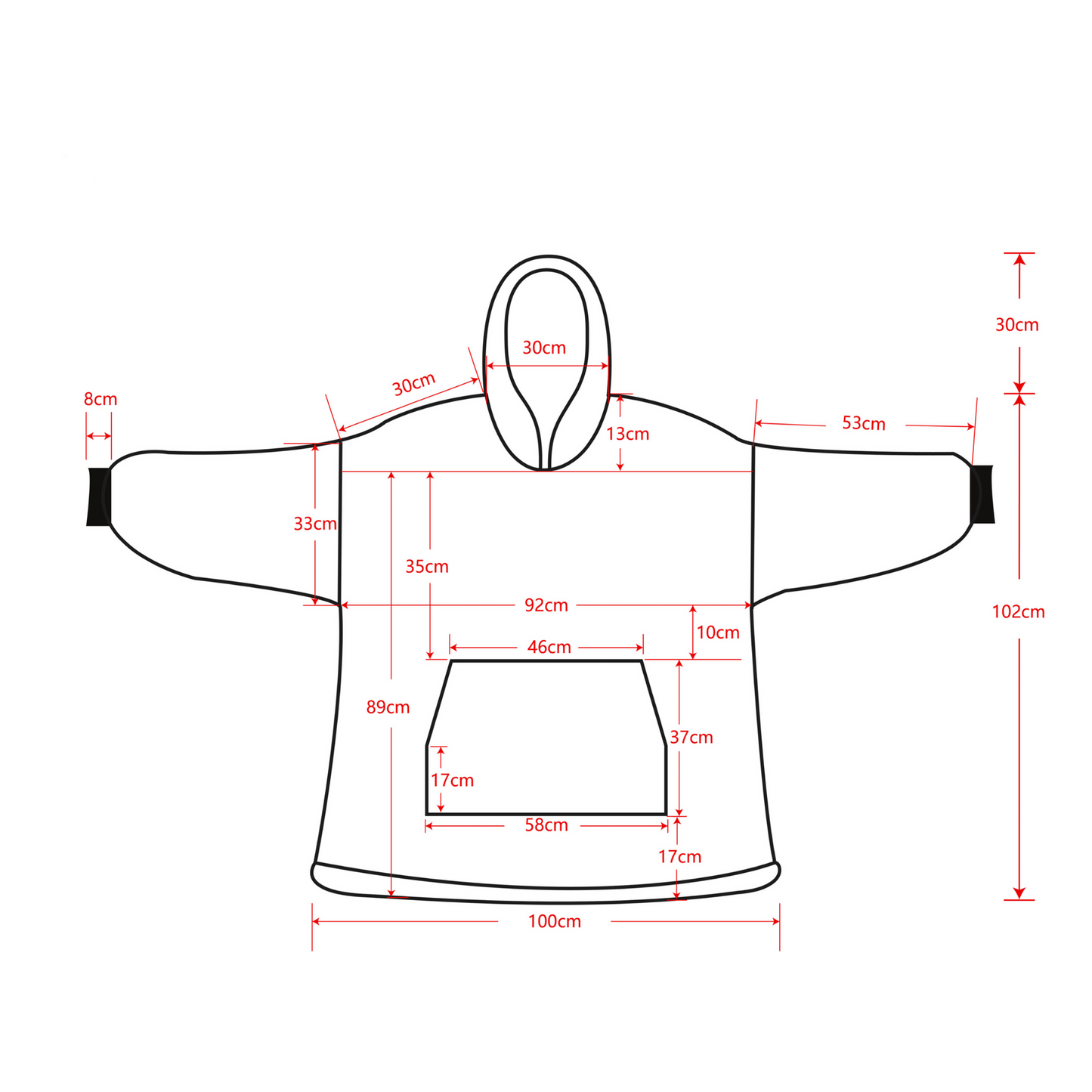 Berserk Blanket Hoodie
