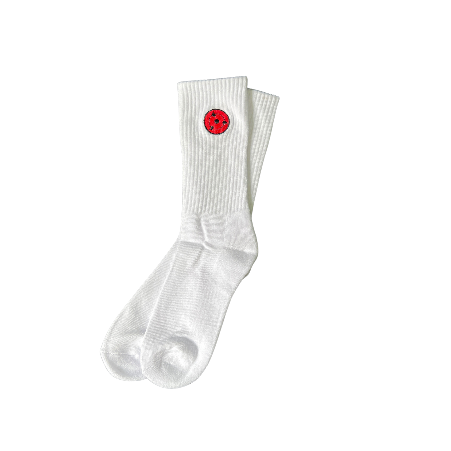 Sharingan Embroidered Socks