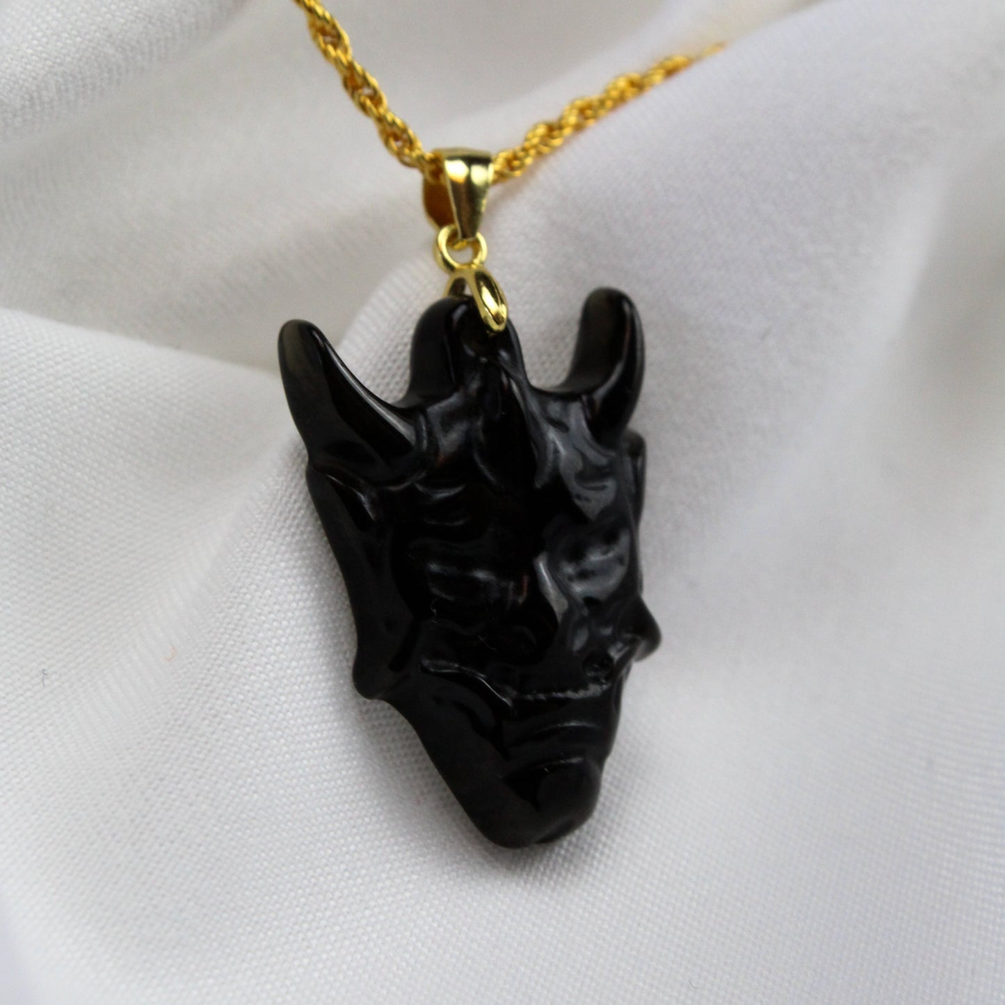 Hannya Mask Jade Full Set