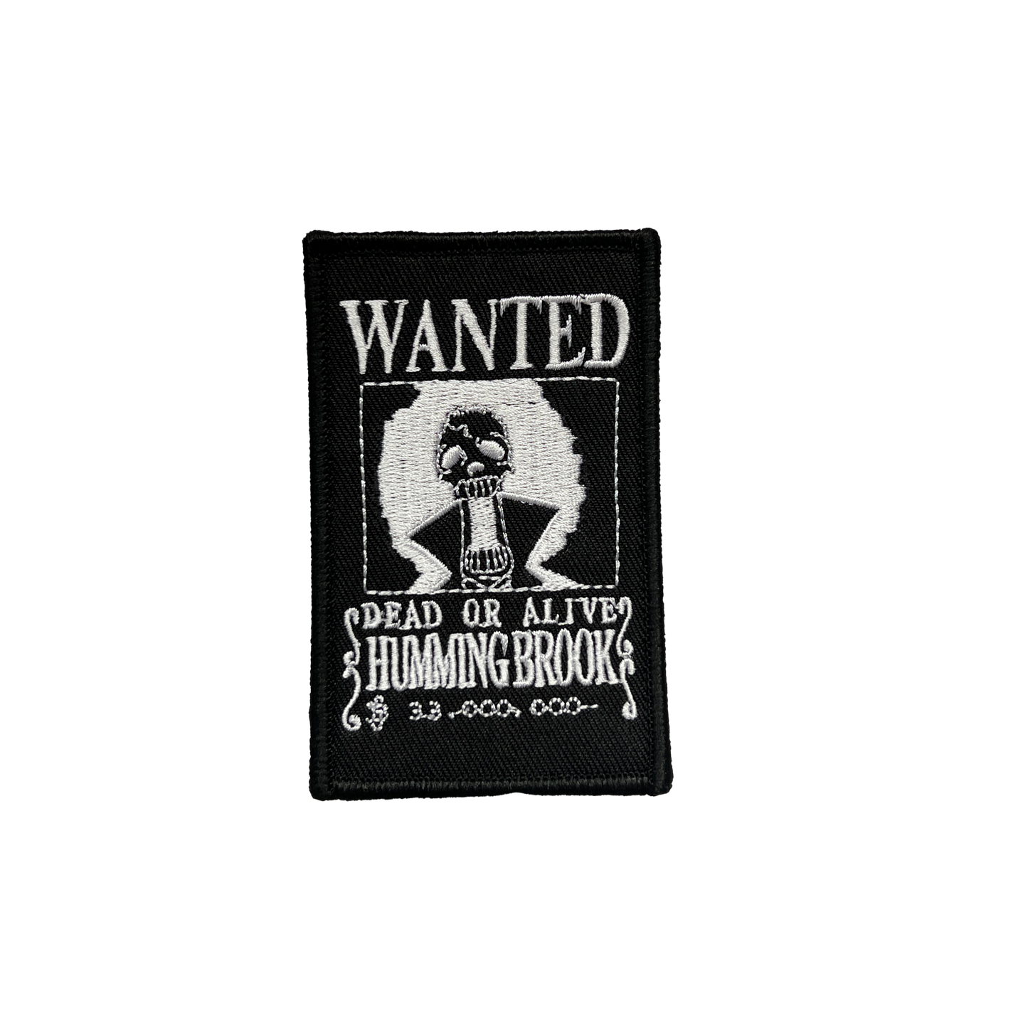 Wanted Velcro Patch SET of 4