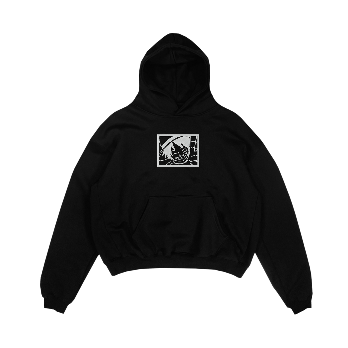 Blackout Luffy Hoodie